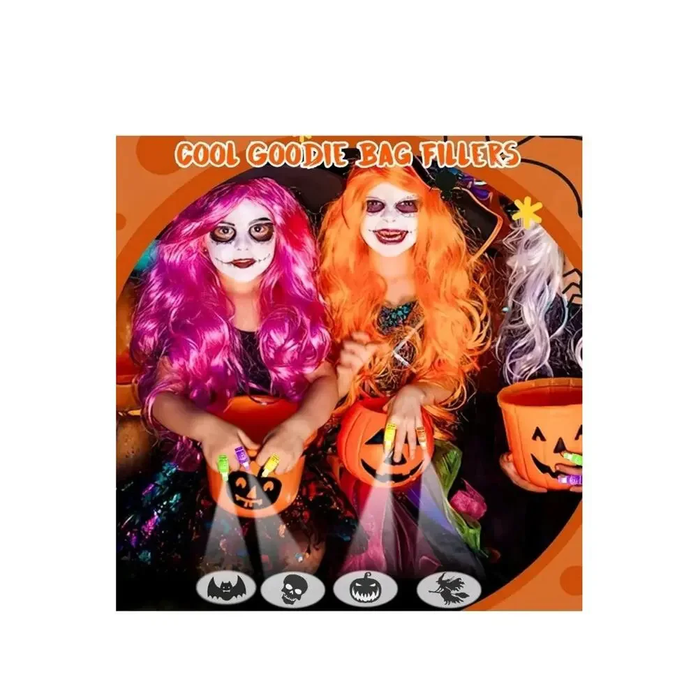 Halloween Party Favors for Kids, 36Pcs Light Up Finger Lights Halloween...